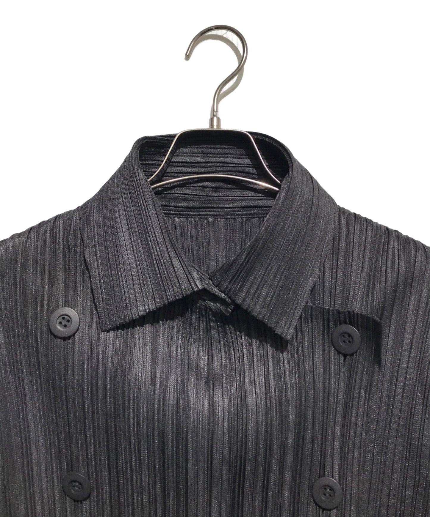 [Pre-owned] PLEATS PLEASE Pleated double jacket PP53-JD442