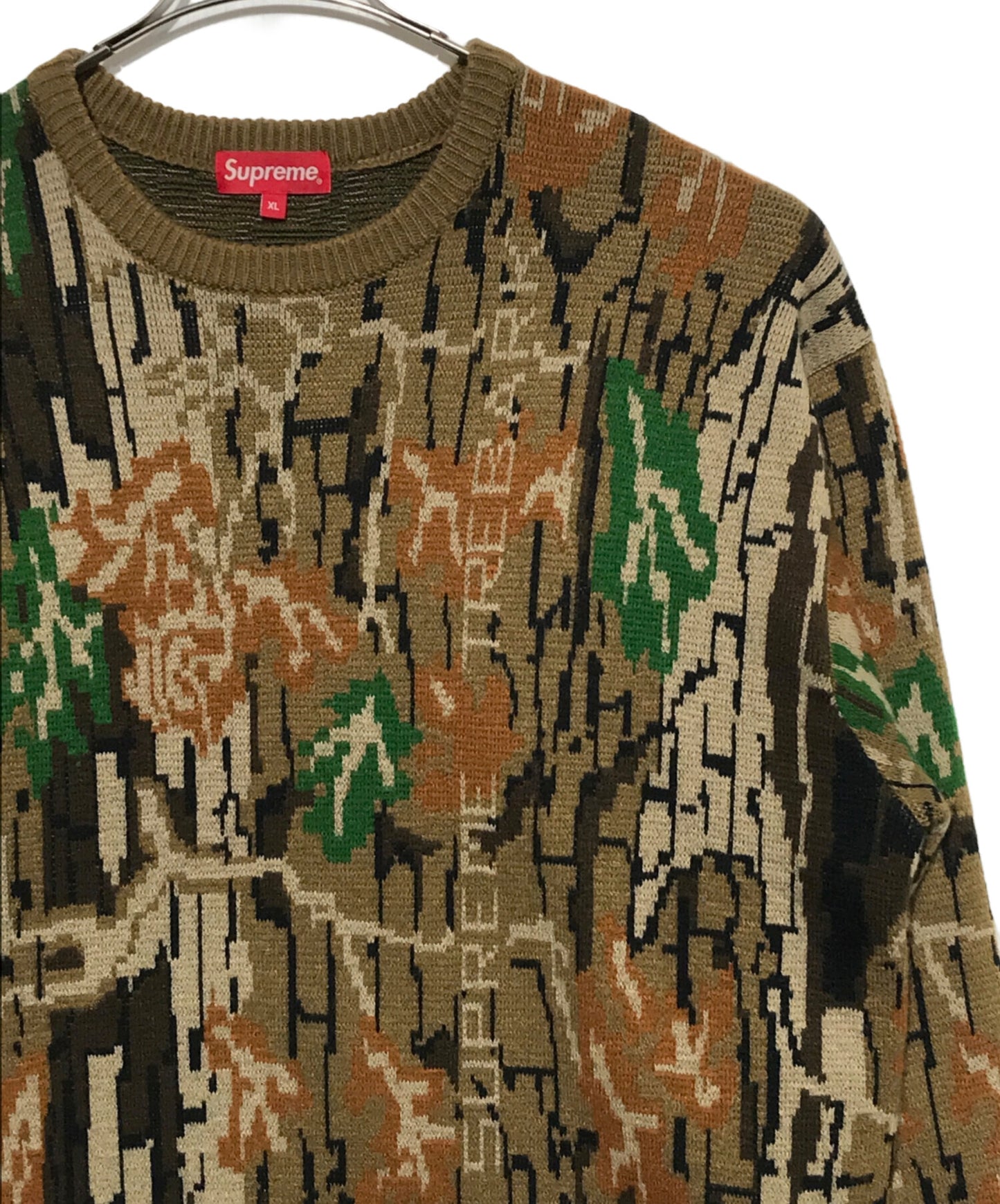 [Pre-owned] SUPREME 22AW Trebark Camo Sweater