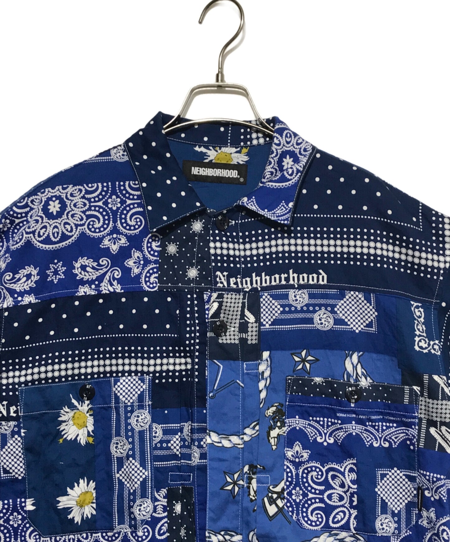 [Pre-owned] NEIGHBORHOOD BANDANA.TYPE-B/C-SHIRT 211TSNH-SHM07