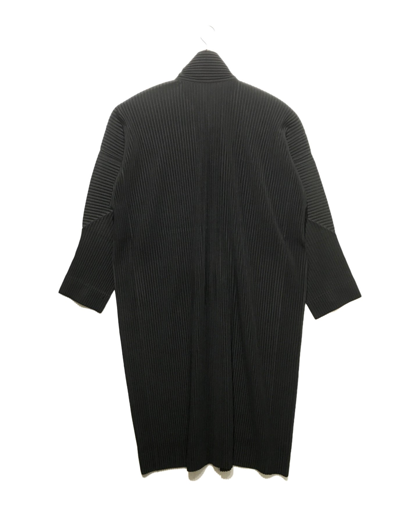 [Pre-owned] HOMME PLISSE ISSEY MIYAKE Pleated Stand Collar Coat HP43JA121