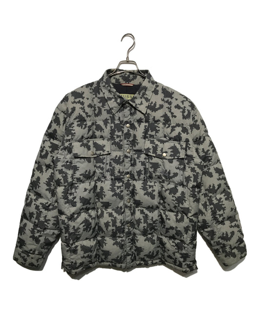 [Pre-owned] stussy Digicamo Down Shirt Jacket