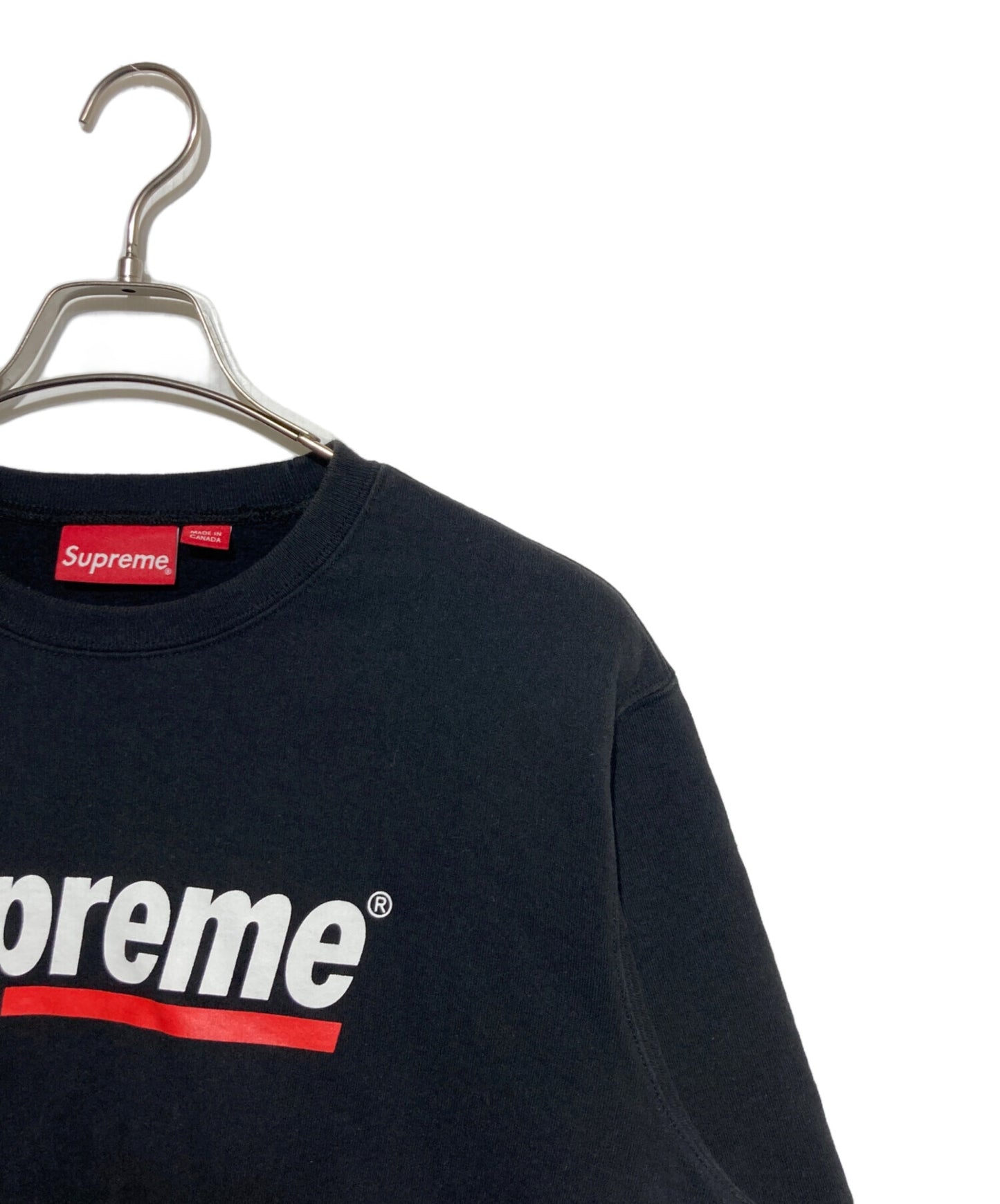 [Pre-owned] SUPREME 20SS Underline Crewneck
