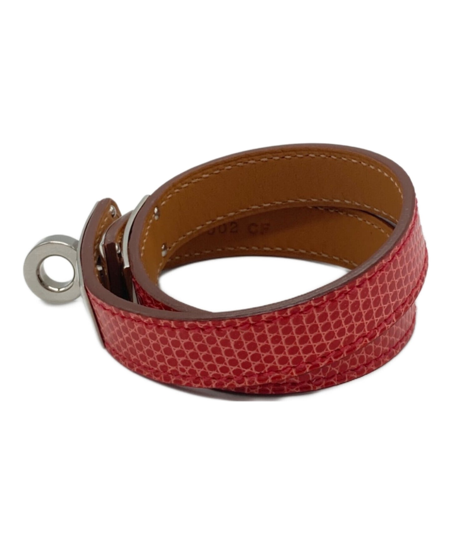 [Pre-owned] HERMES Mini Kelly Leather Bracelet