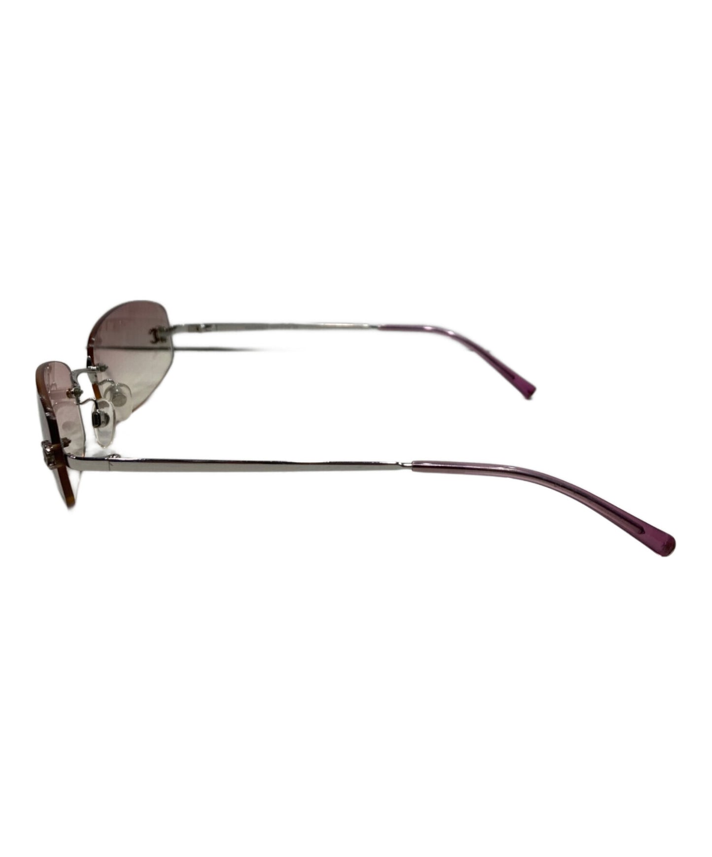 [Pre-owned] CHANEL Gradient rimless sunglasses 4002