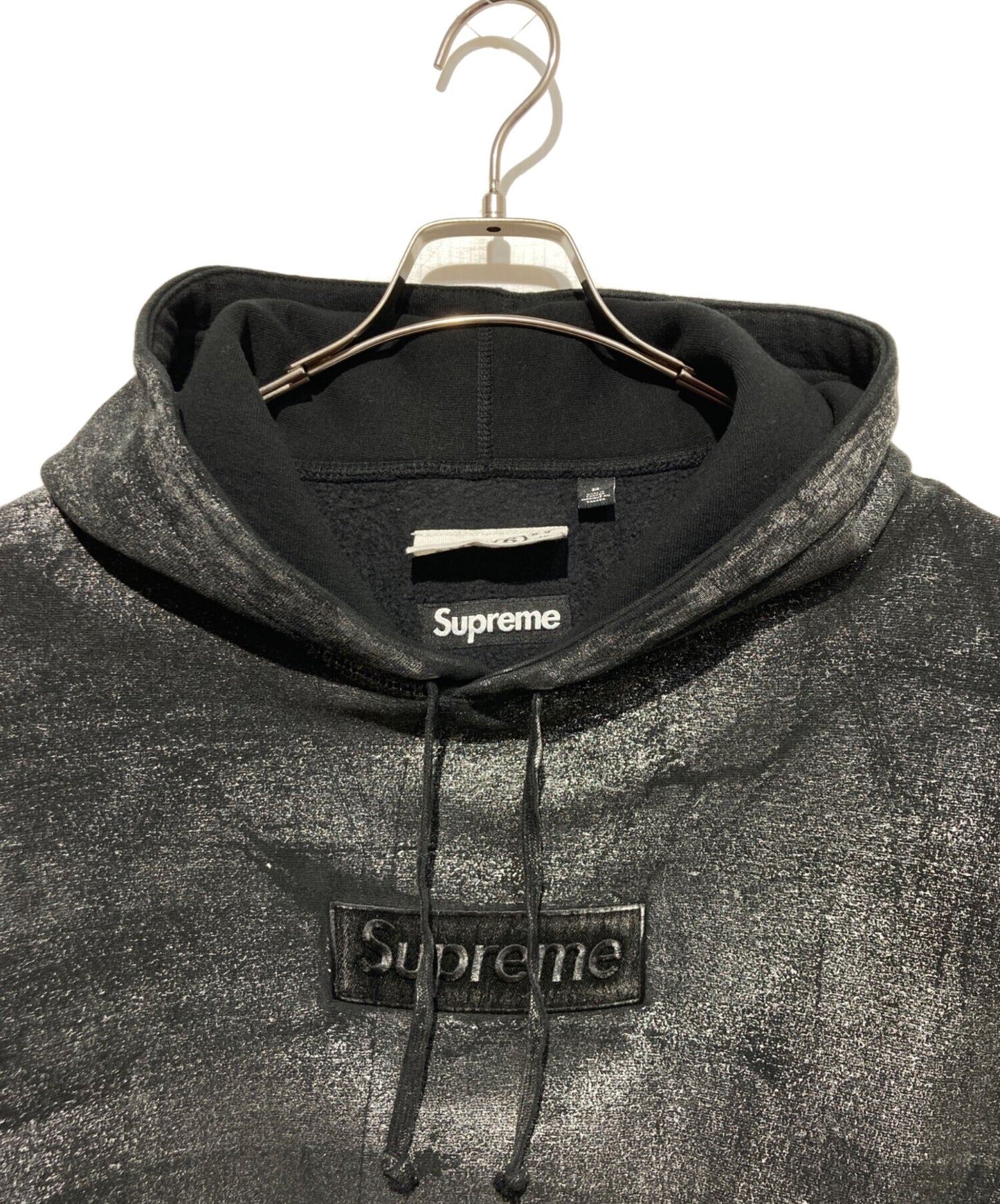 [Pre-owned] SUPREME Foil Box Logo Hooded Sweatshirt