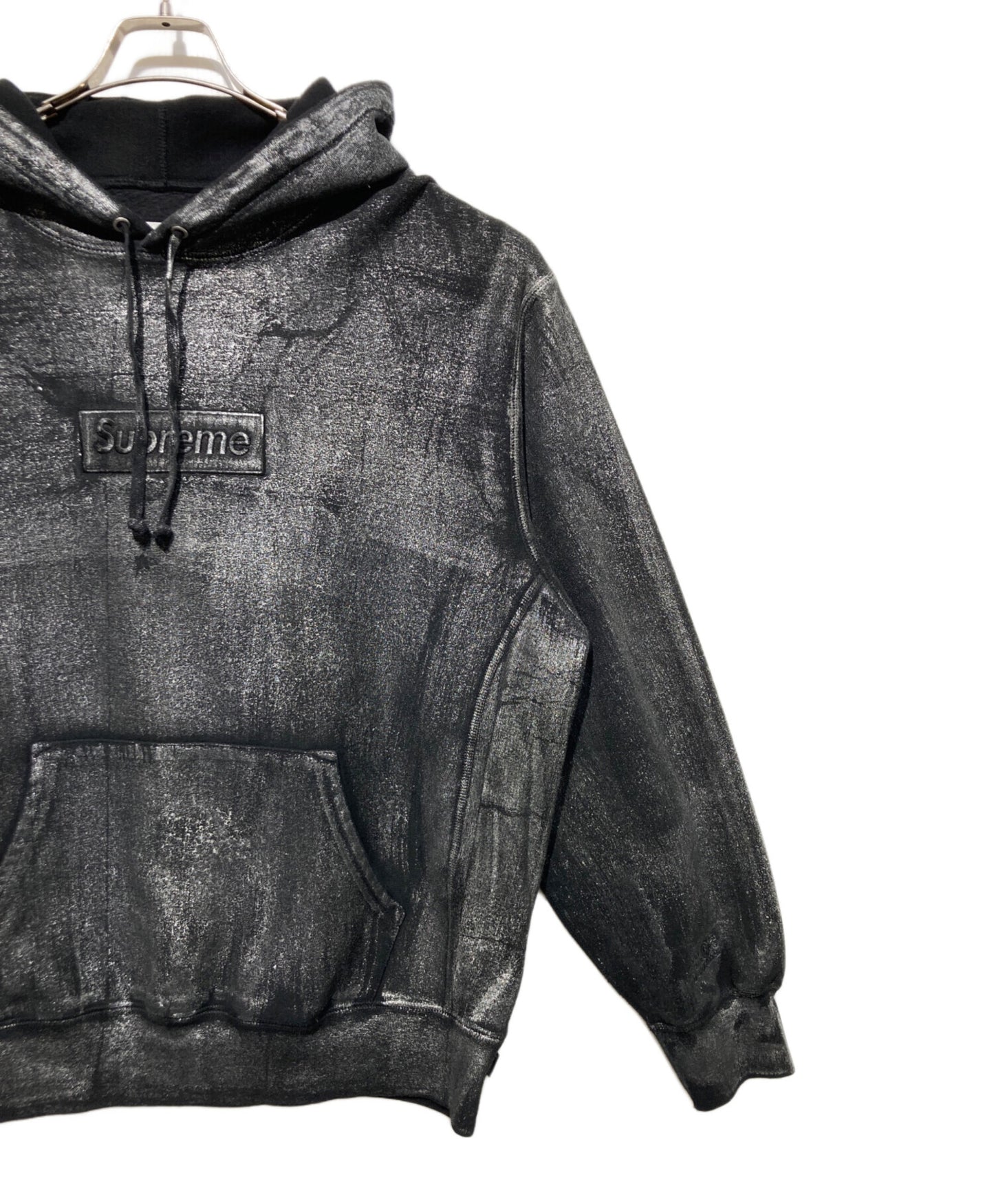 [Pre-owned] SUPREME Foil Box Logo Hooded Sweatshirt