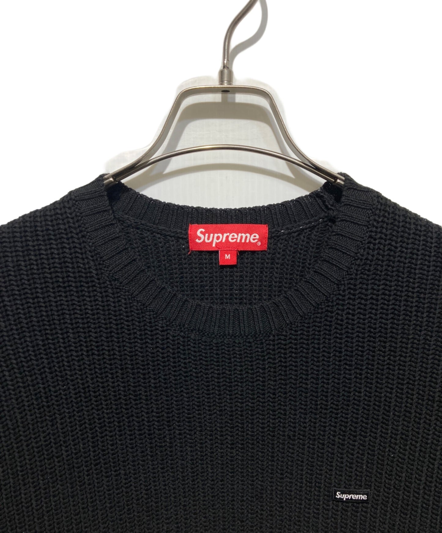 [Pre-owned] SUPREME 23FW Small Box Ribbed Sweater