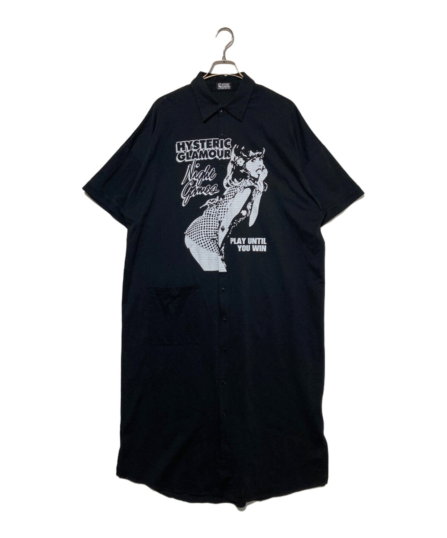 [Pre-owned] Hysteric Glamour NIGHT GAMES long dress 01211CO12
