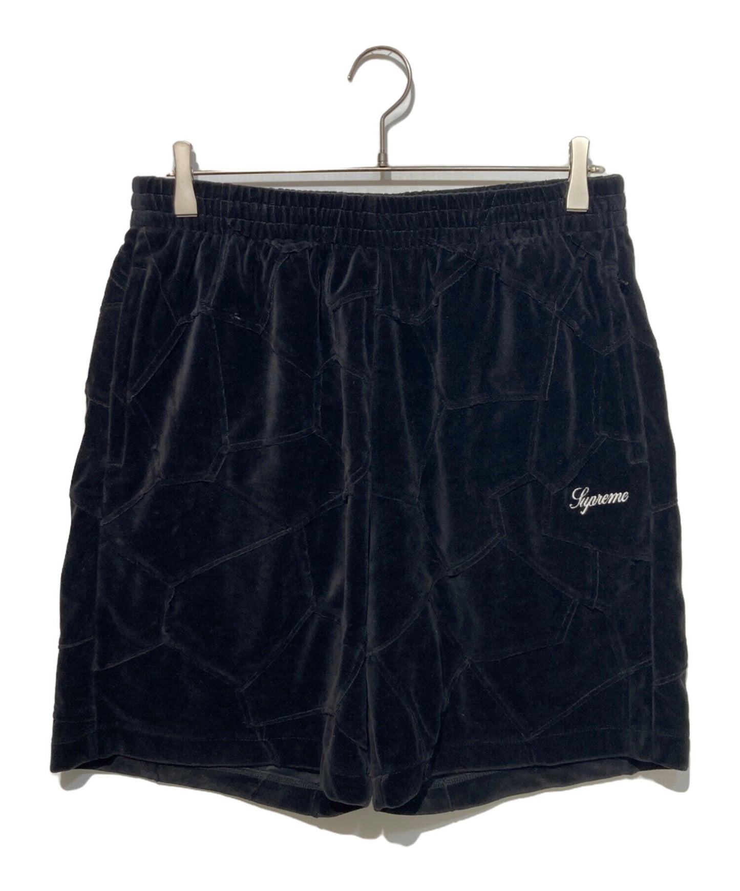 [Pre-owned] SUPREME Patchwork Velour Short