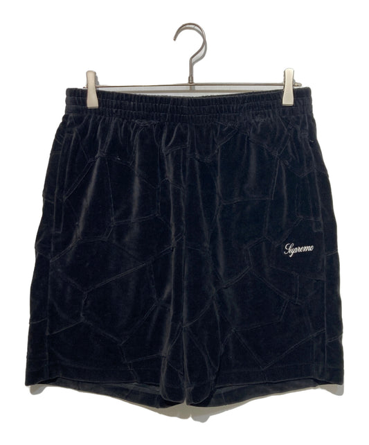 [Pre-owned] SUPREME Patchwork Velour Short