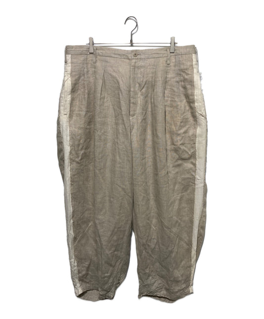 [Pre-owned] s'yte Linen Tweed Pleated Tapered Pants UY-P06-303