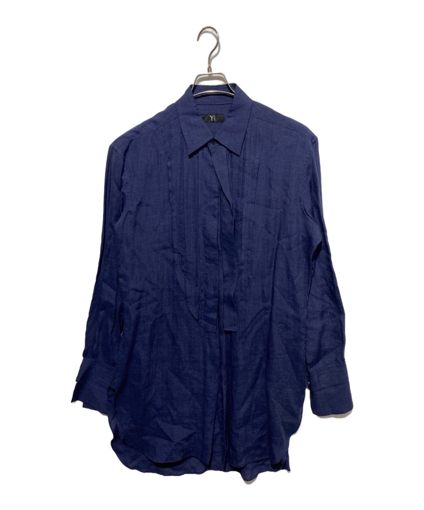 [Pre-owned] Y's linen-zip long shirt YZ-B04-304