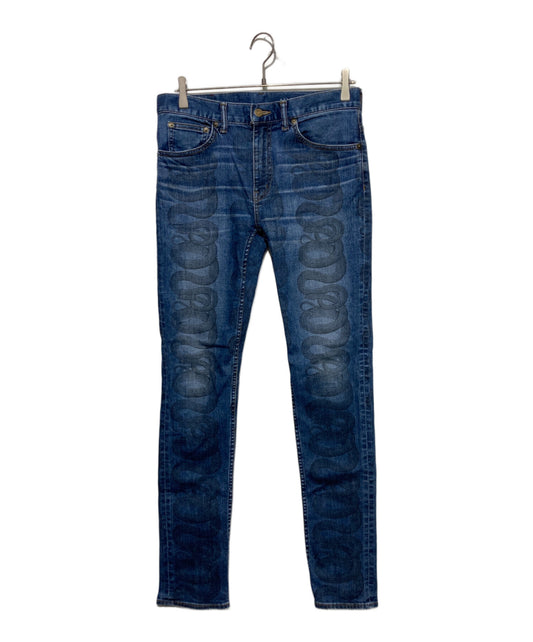 [Pre-owned] Hysteric Glamour SNAKE LOOP Skinny denim pants 01222AP03