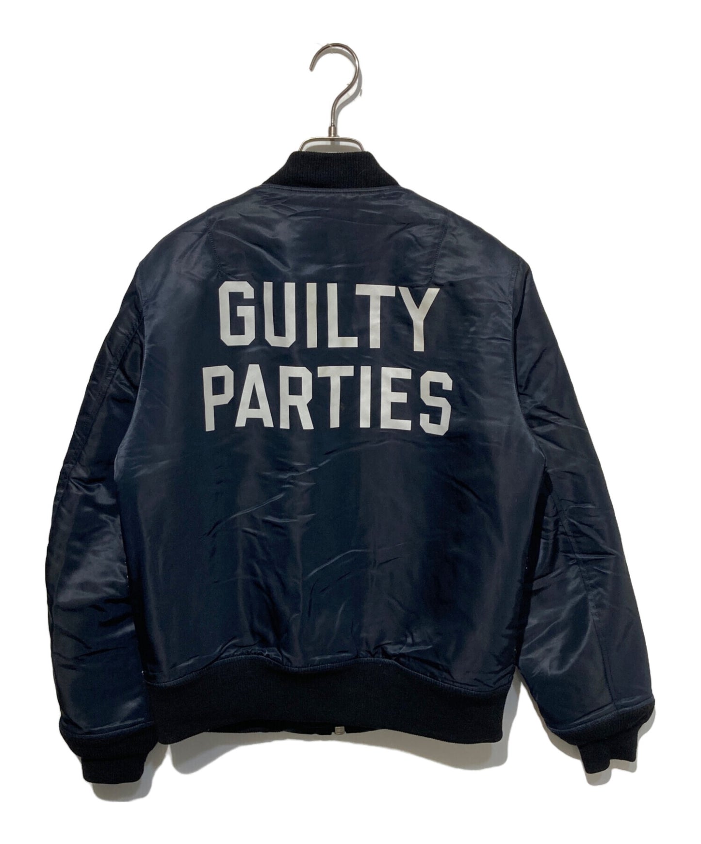 [Pre-owned] WACKO MARIA Back Print MA-1 Flight Jacket