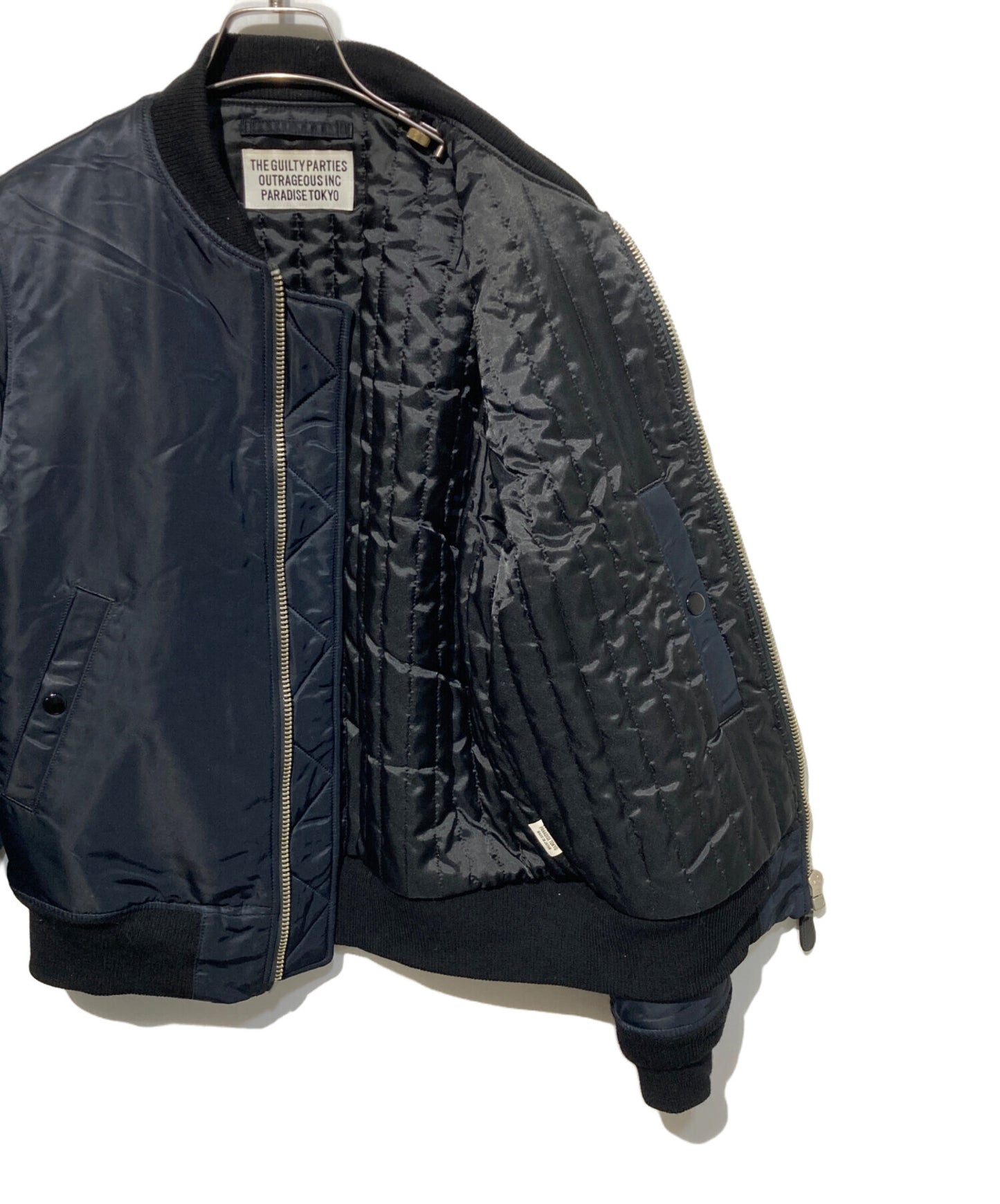 [Pre-owned] WACKO MARIA Back Print MA-1 Flight Jacket