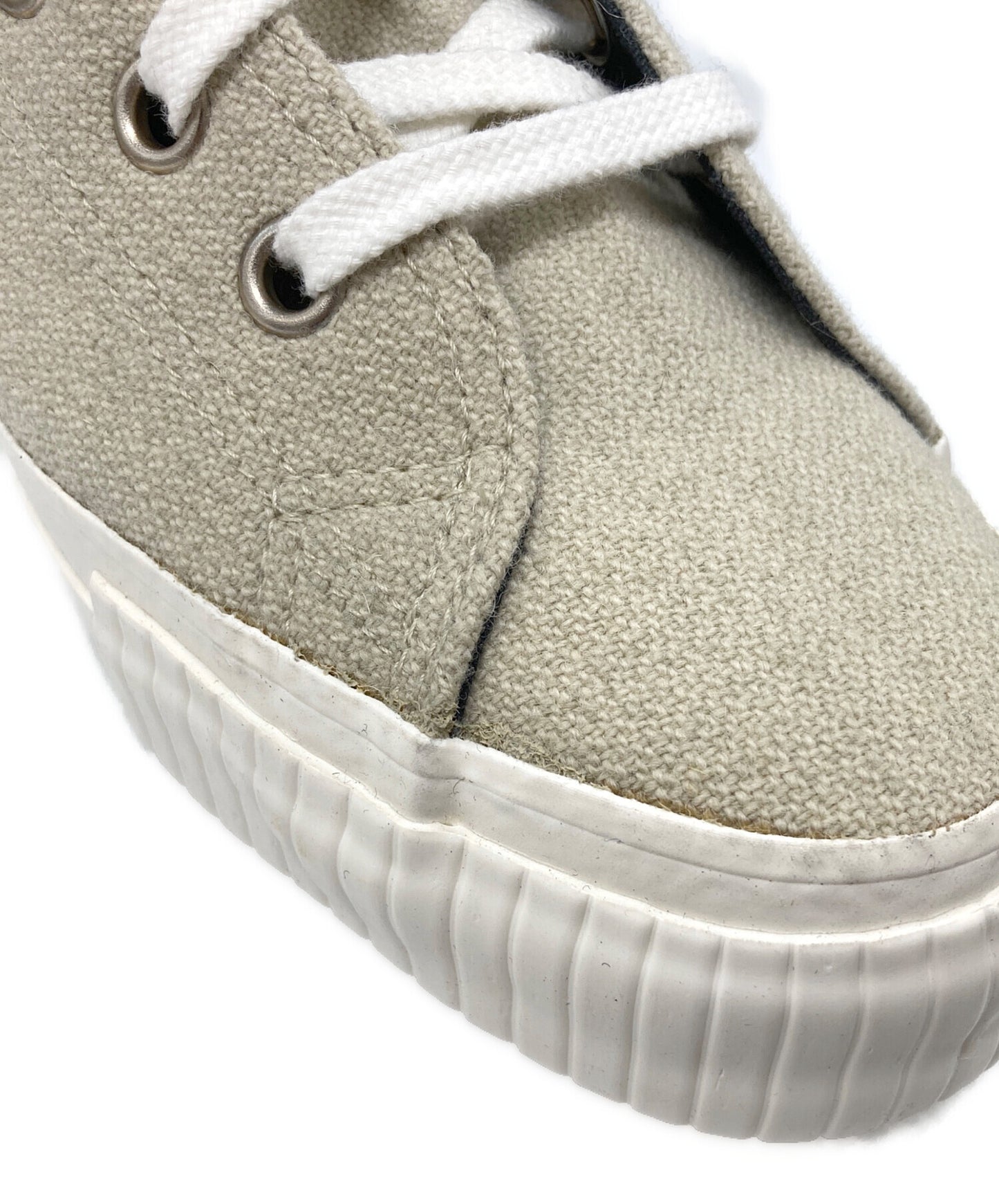[Pre-owned] Yohji Yamamoto pour homme Rokumeikan period wool tweed high-cut sneakers HE-E08-175