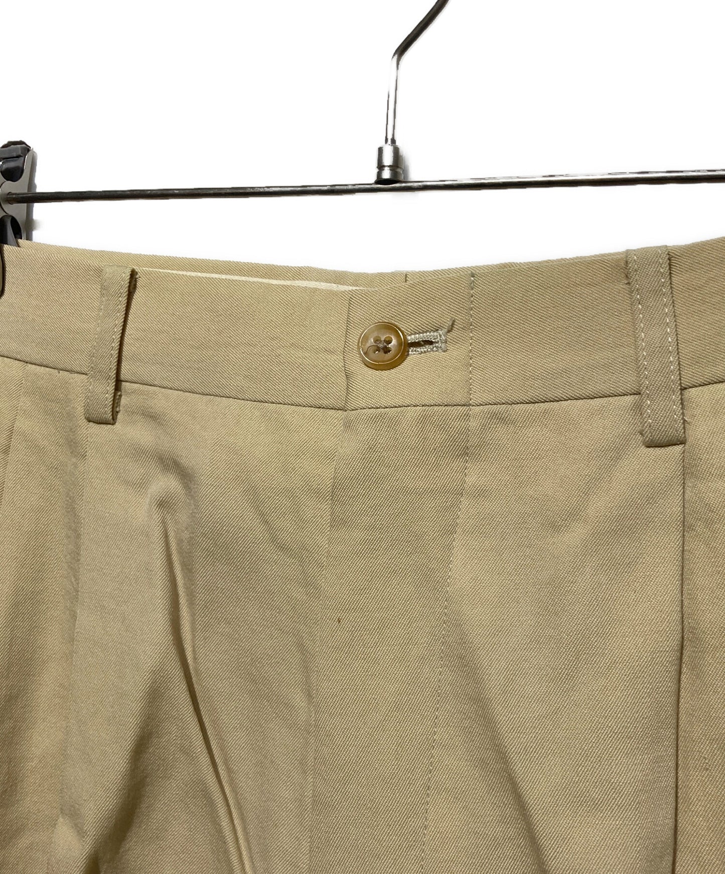 [Pre-owned] Yohji Yamamoto pour homme Tucked wide slacks HS-P01-185