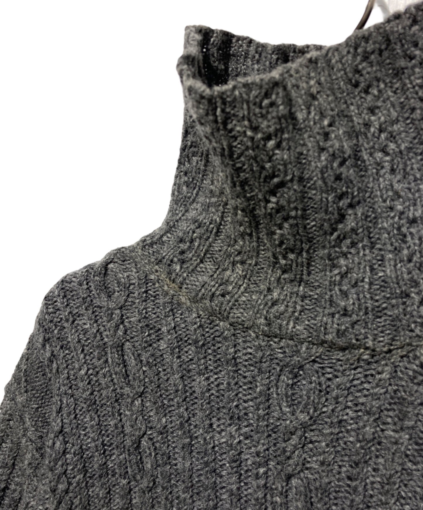 [Pre-owned] Yohji Yamamoto pour homme Turtleneck Cable Knit HV-K46-120