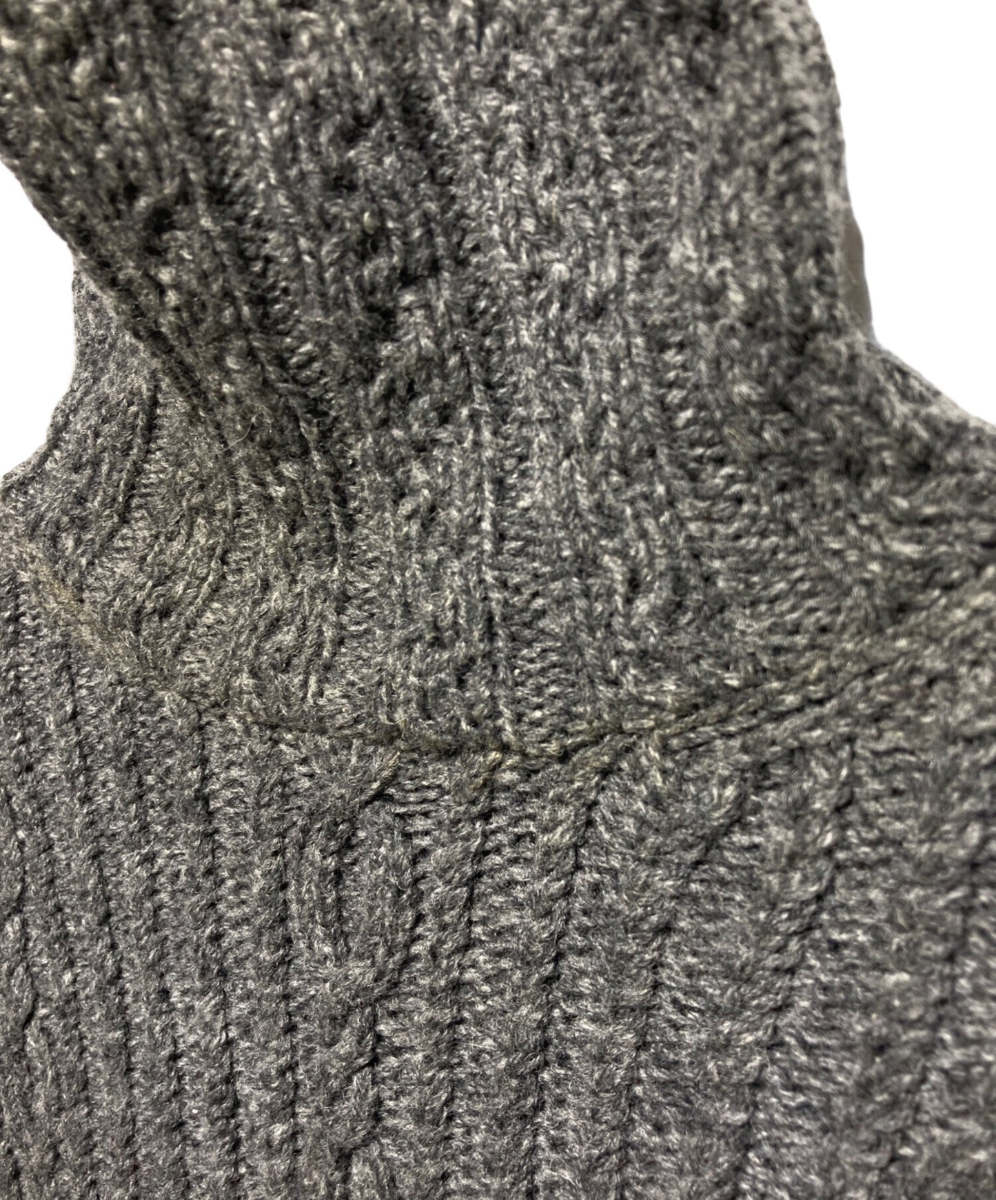 [Pre-owned] Yohji Yamamoto pour homme Turtleneck Cable Knit HV-K46-120
