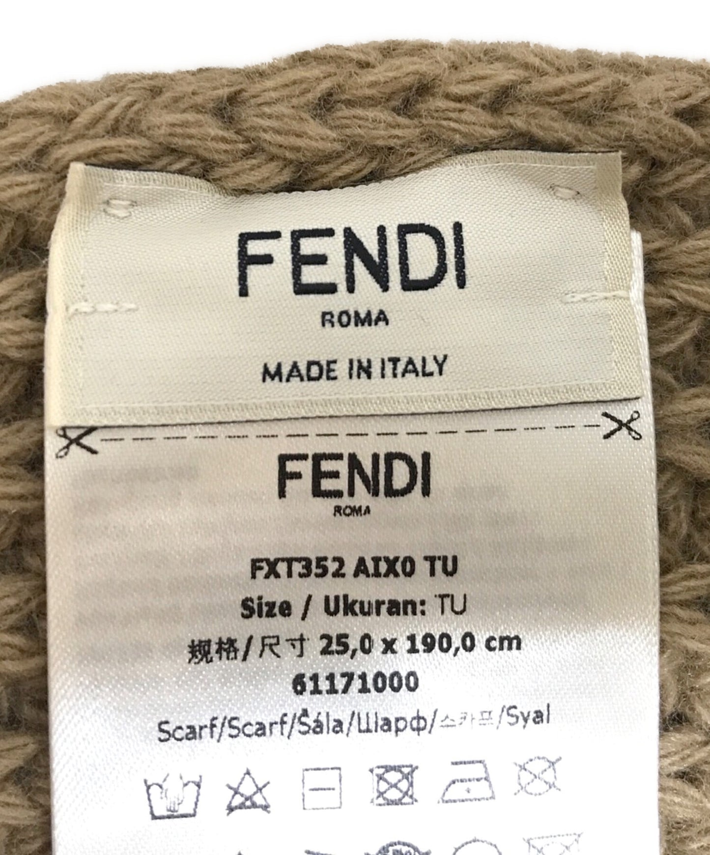 [Pre-owned] FENDI scarf
