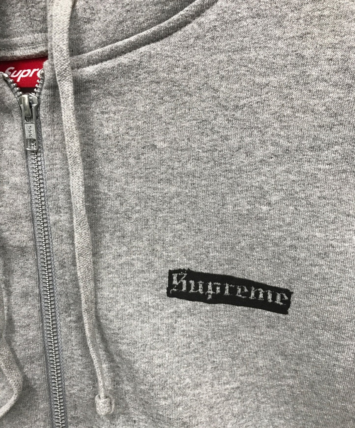 [Pre-owned] SUPREME zip hoodie