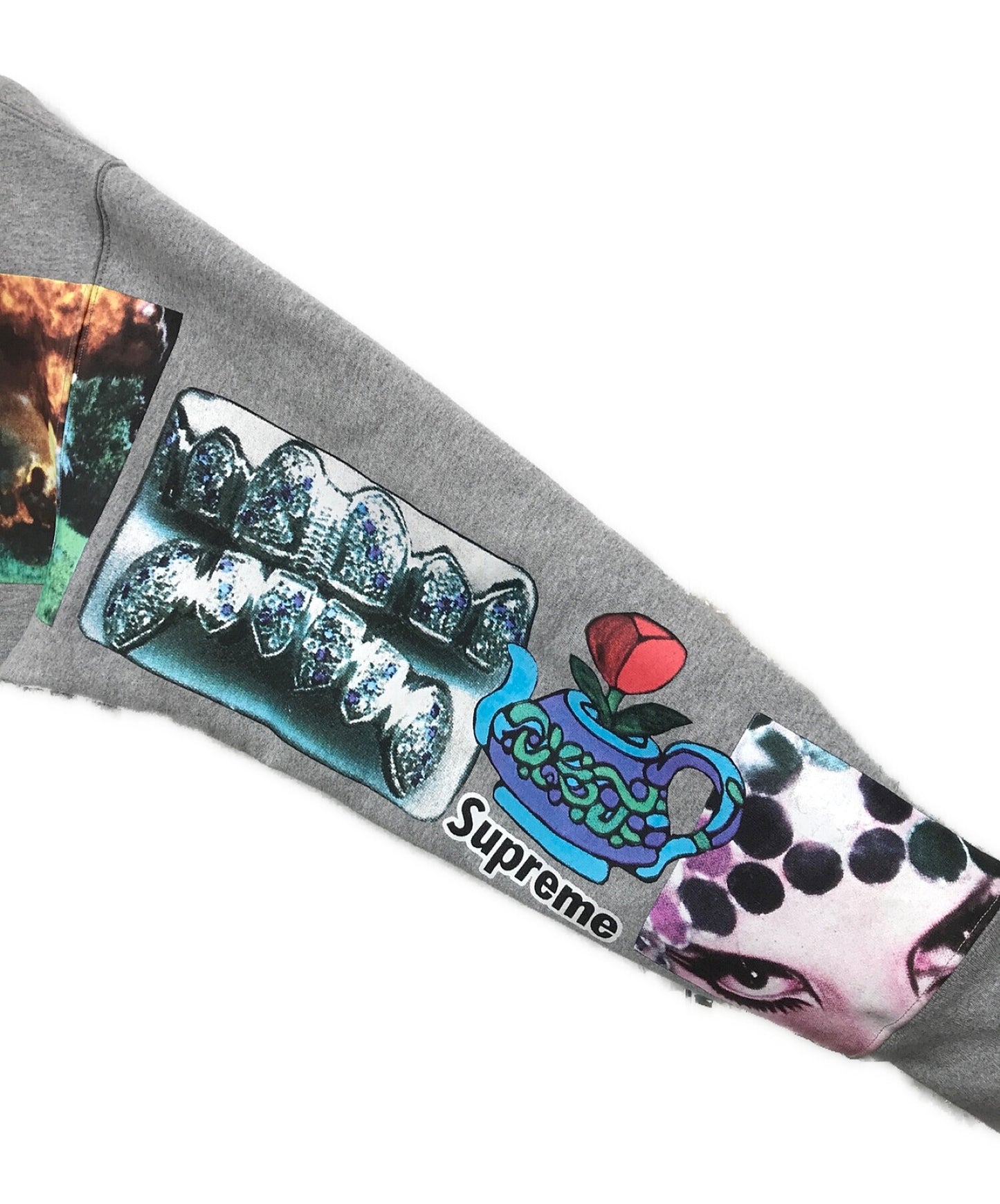 [Pre-owned] SUPREME zip hoodie