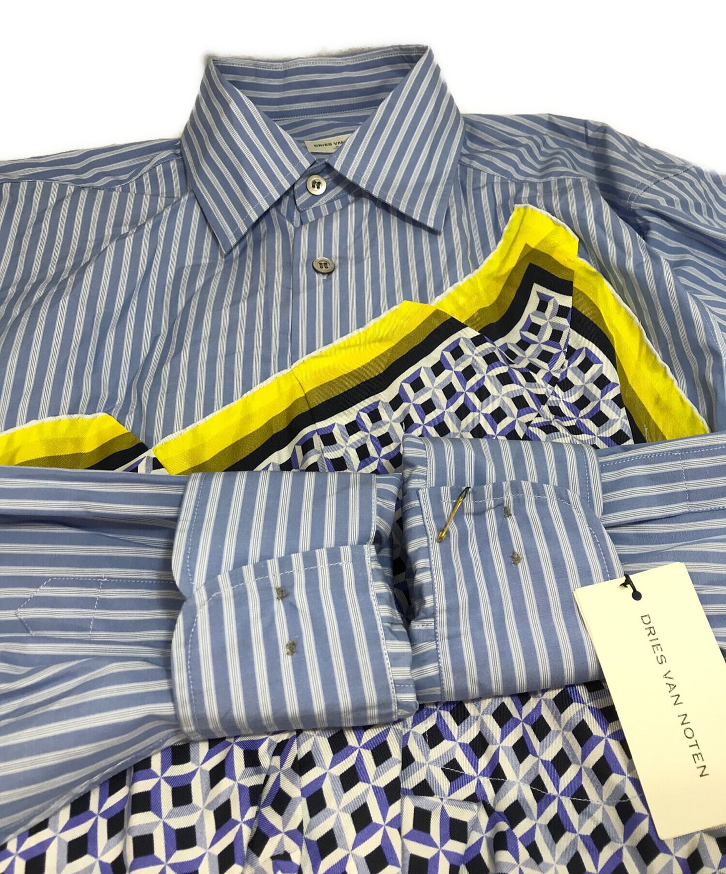 [Pre-owned] DRIES VAN NOTEN CANNON TRIS EMB3239M,W,SHIRT 23-1