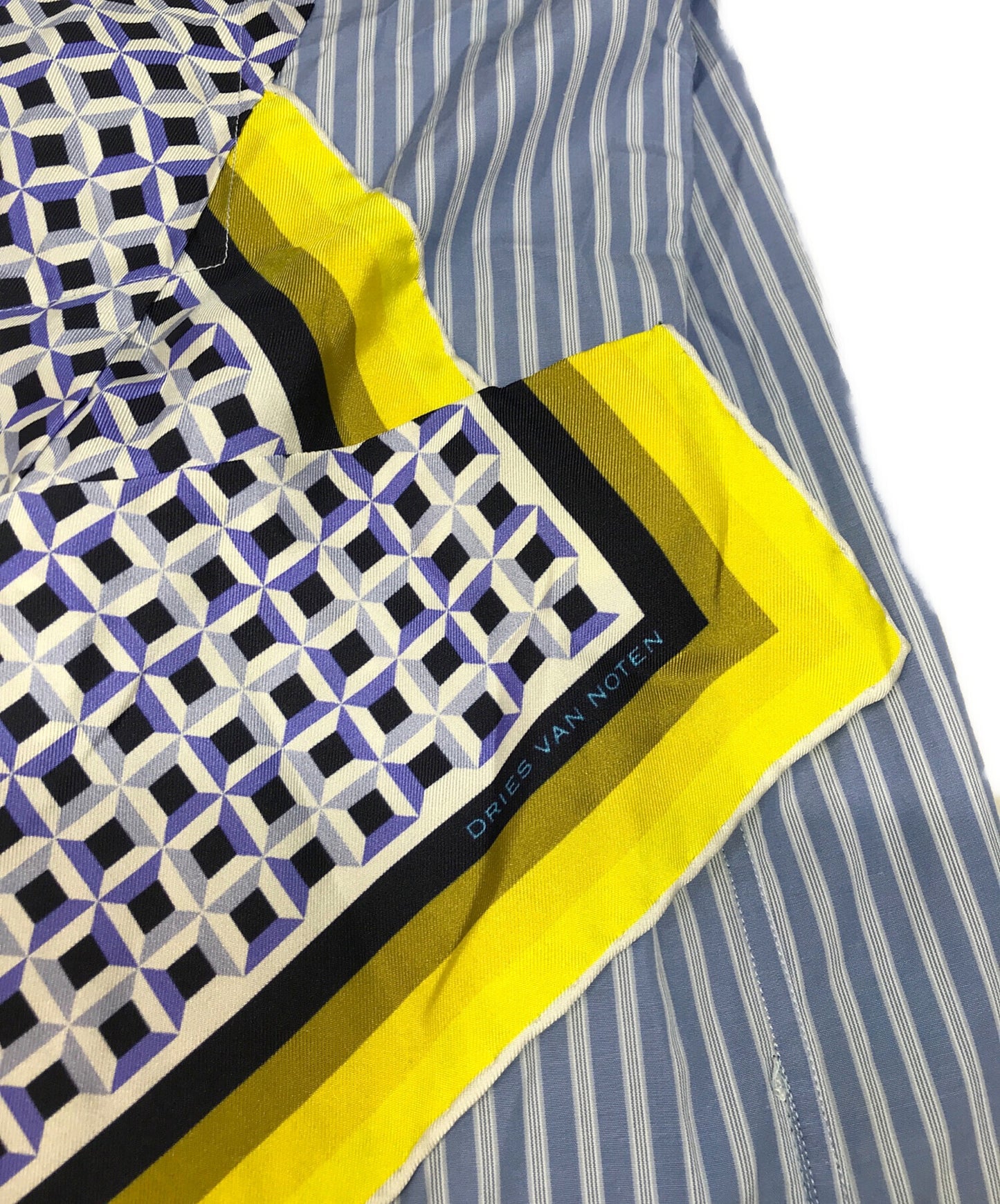 [Pre-owned] DRIES VAN NOTEN CANNON TRIS EMB3239M,W,SHIRT 23-1