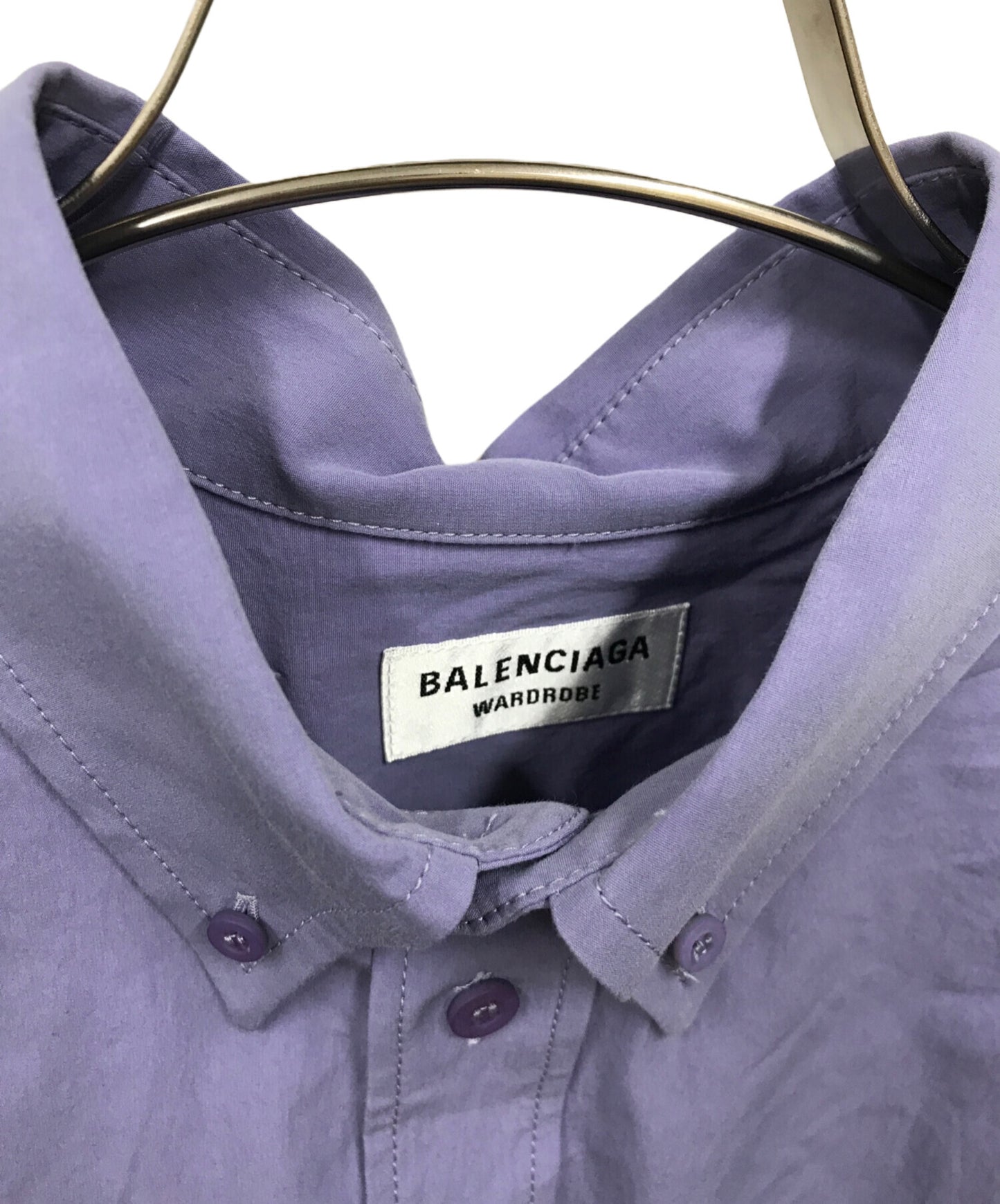 [Pre-owned] BALENCIAGA BB Corp Twisted Swing Shirt 671663 671663