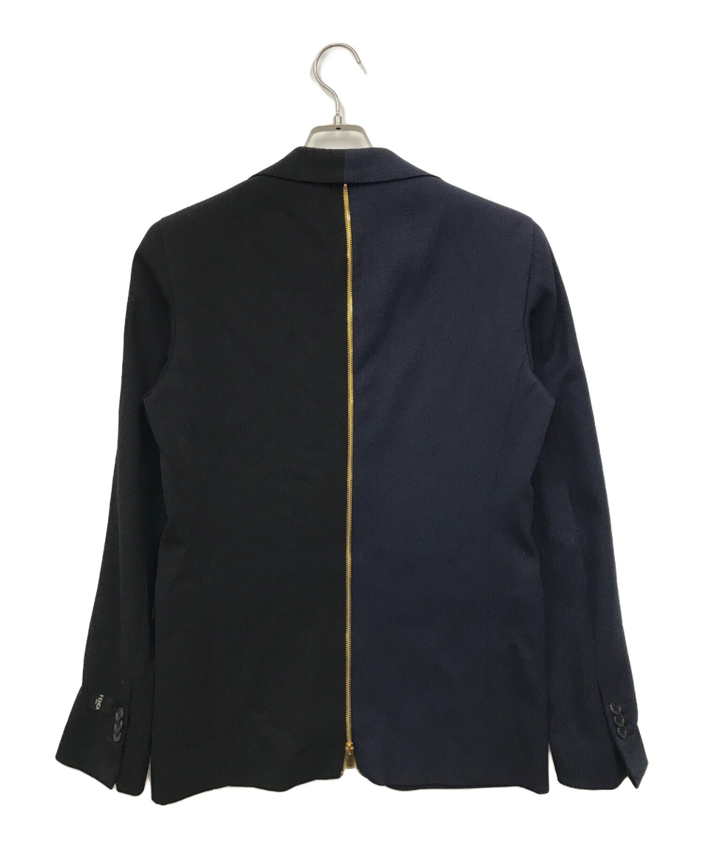 [Pre-owned] FENDI Switch Back Zip Tailored Jacket 12cpf-19-1732