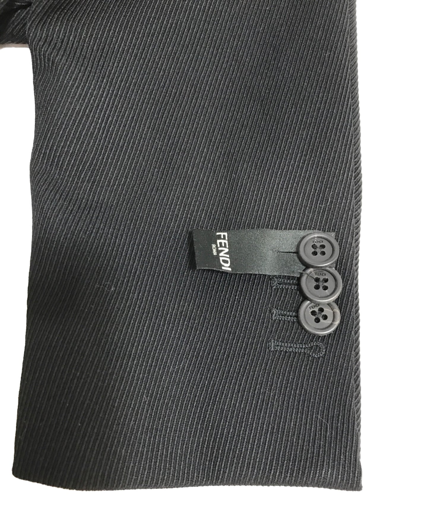 [Pre-owned] FENDI Switch Back Zip Tailored Jacket 12cpf-19-1732