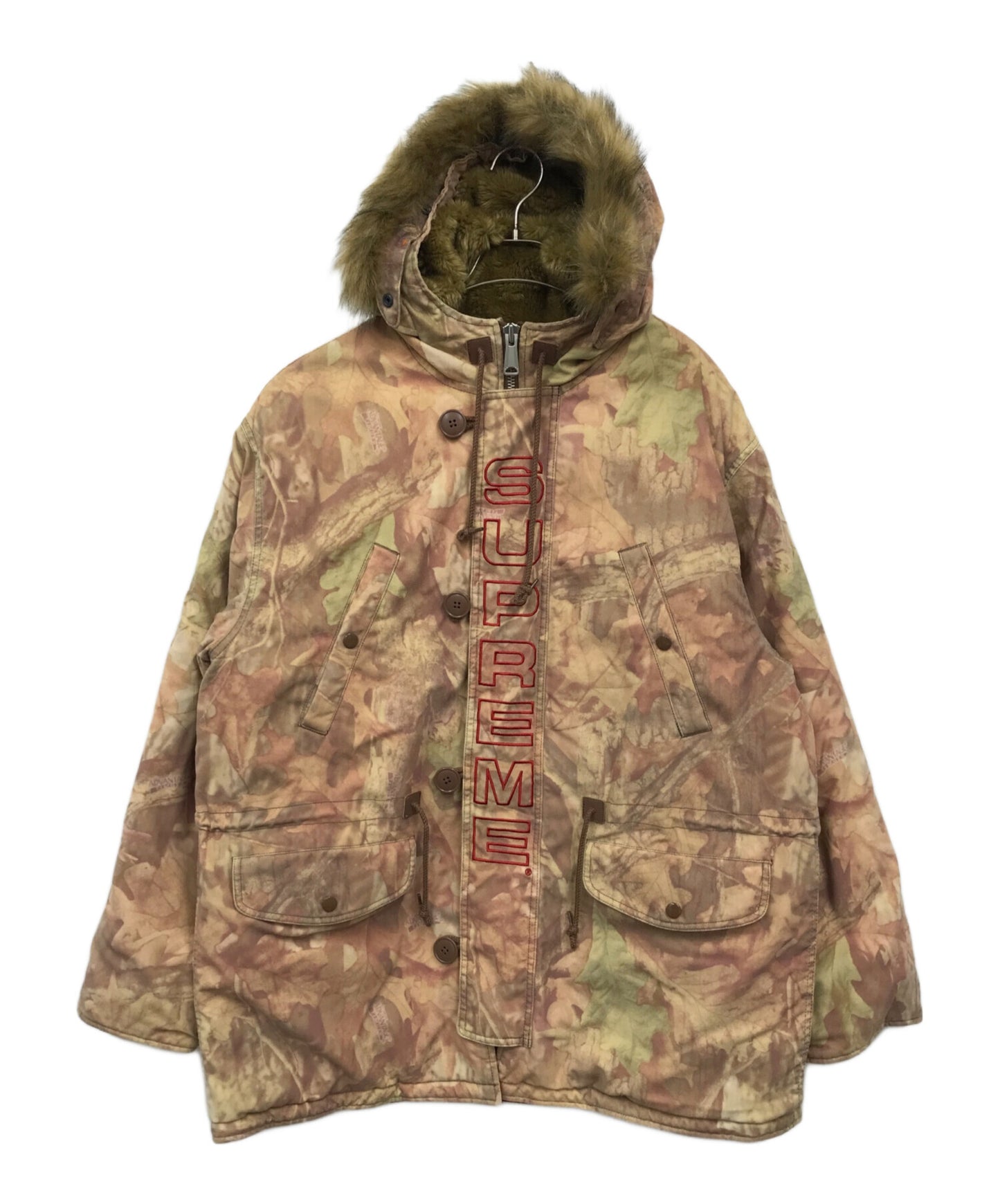 [Pre-owned] SUPREME Spellout N-3B Parka 051305