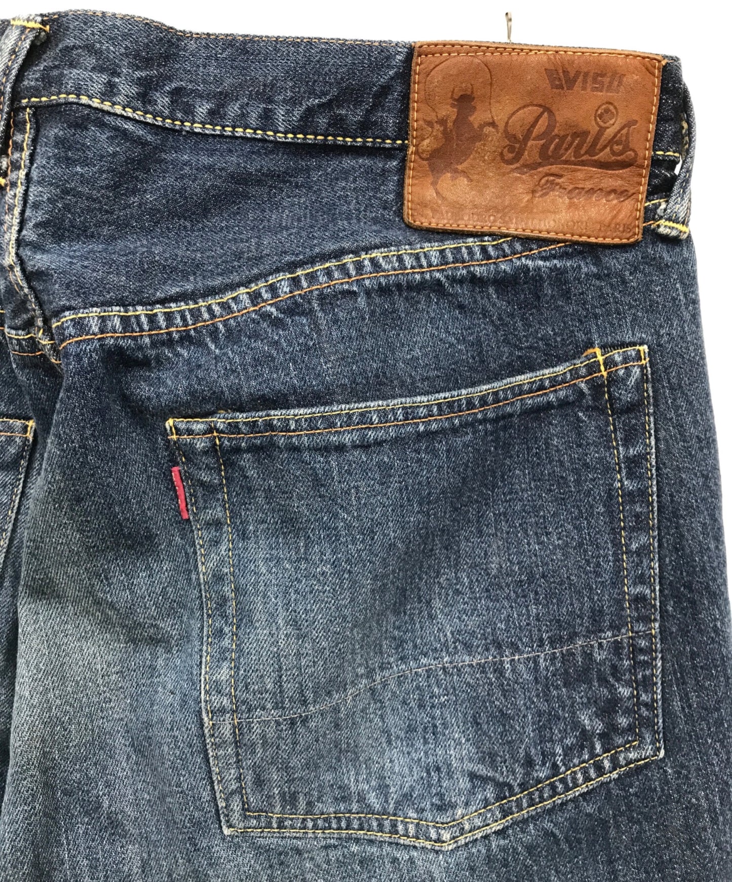 [Pre-owned] EVISU selvedge denim pants