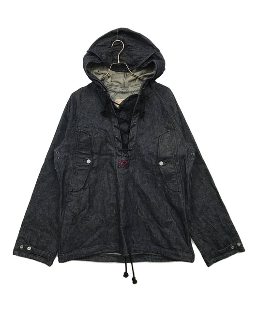 [Pre-owned] EVISU Pullover denim parka