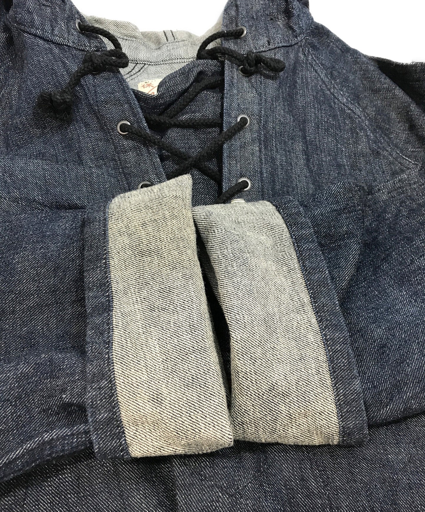 [Pre-owned] EVISU Pullover denim parka