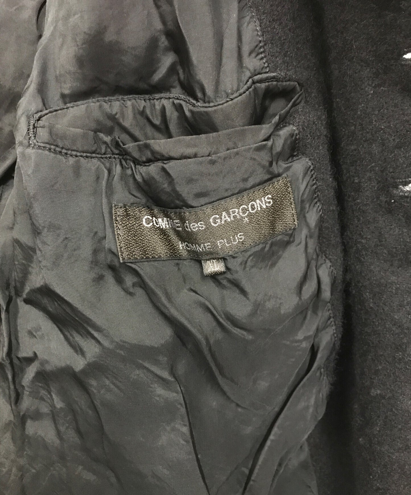 [Pre-owned] COMME des GARCONS HOMME PLUS Shrunken Wool Jacket PJ-J047