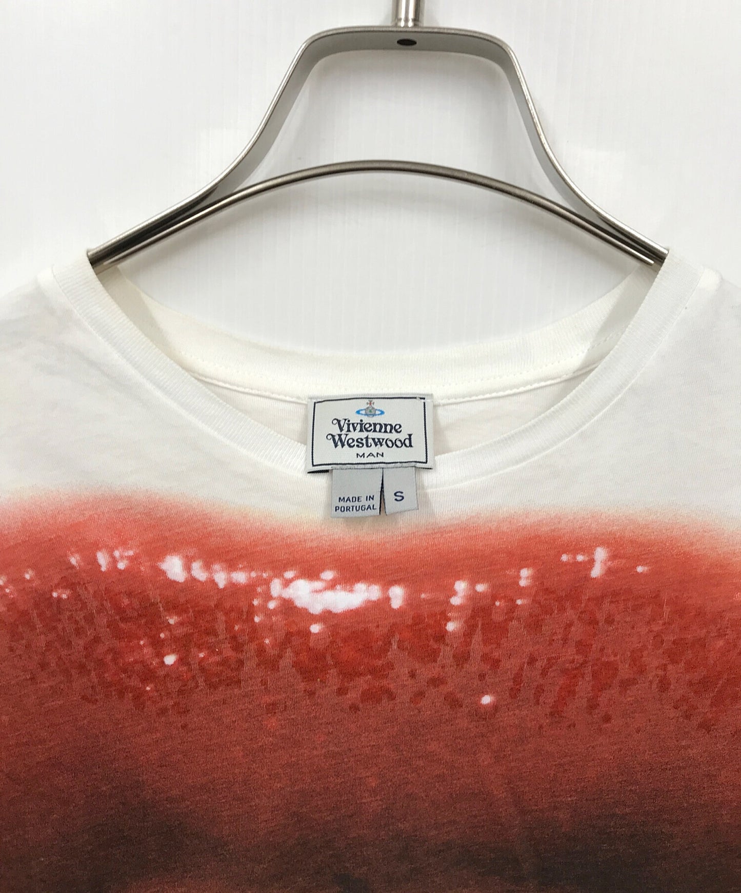 [Pre-owned] Vivienne Westwood man printed T-shirt GC0337.