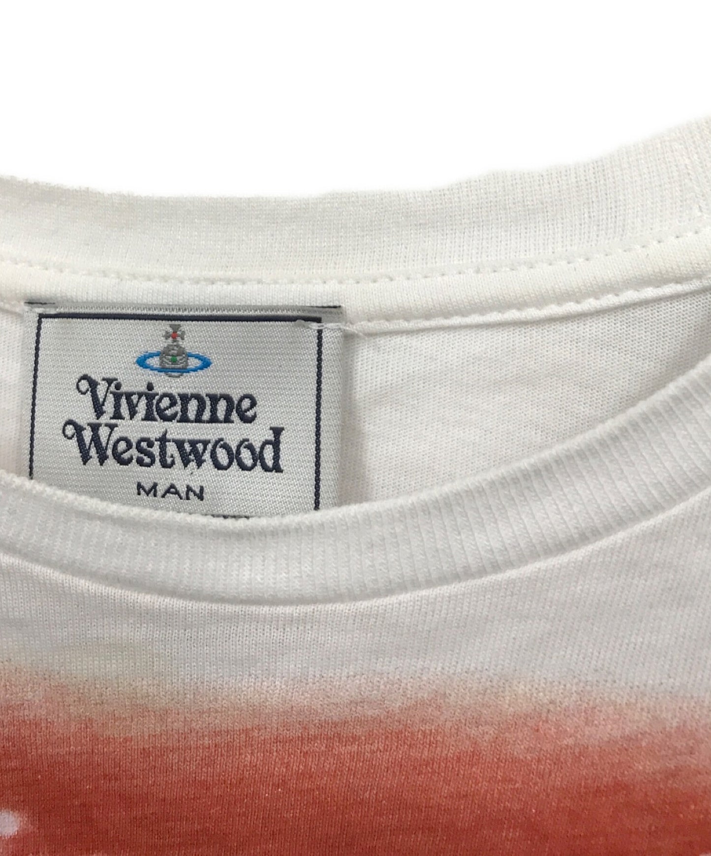 [Pre-owned] Vivienne Westwood man printed T-shirt GC0337.