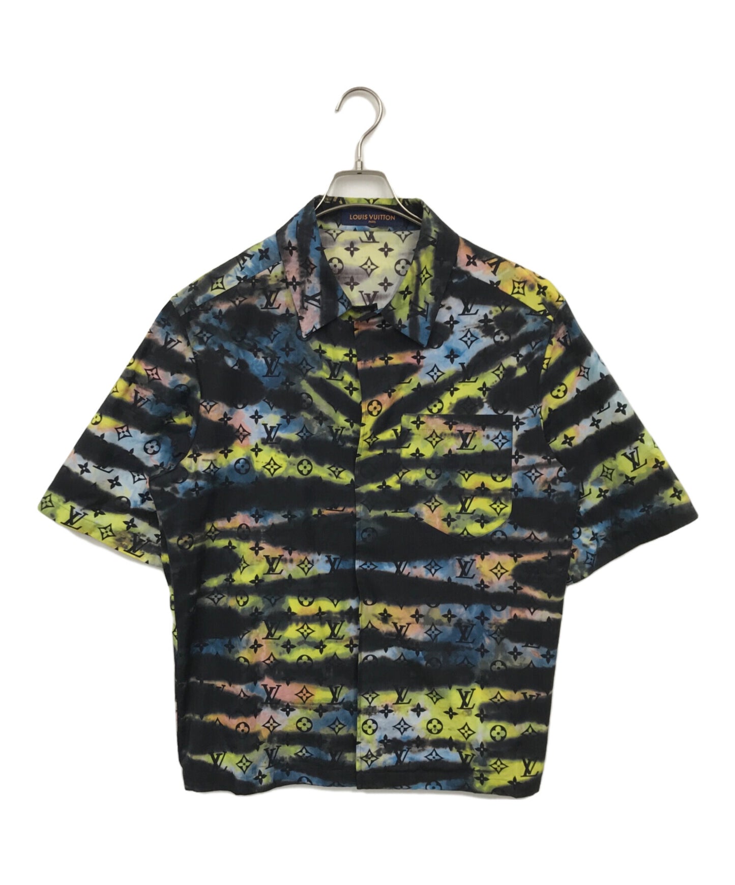 [Pre-owned] LOUIS VUITTON Tie-dye monogram shirt RM2129 H99 HLS30W