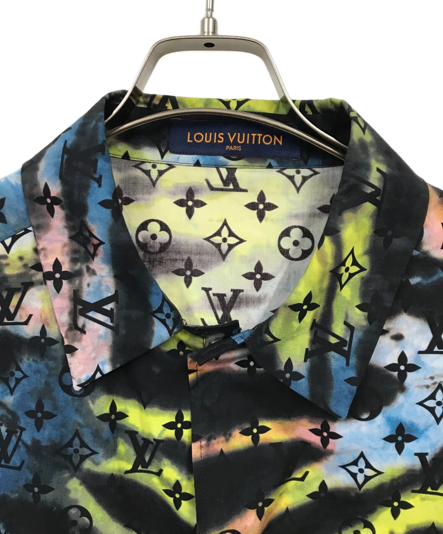 [Pre-owned] LOUIS VUITTON Tie-dye monogram shirt RM2129 H99 HLS30W