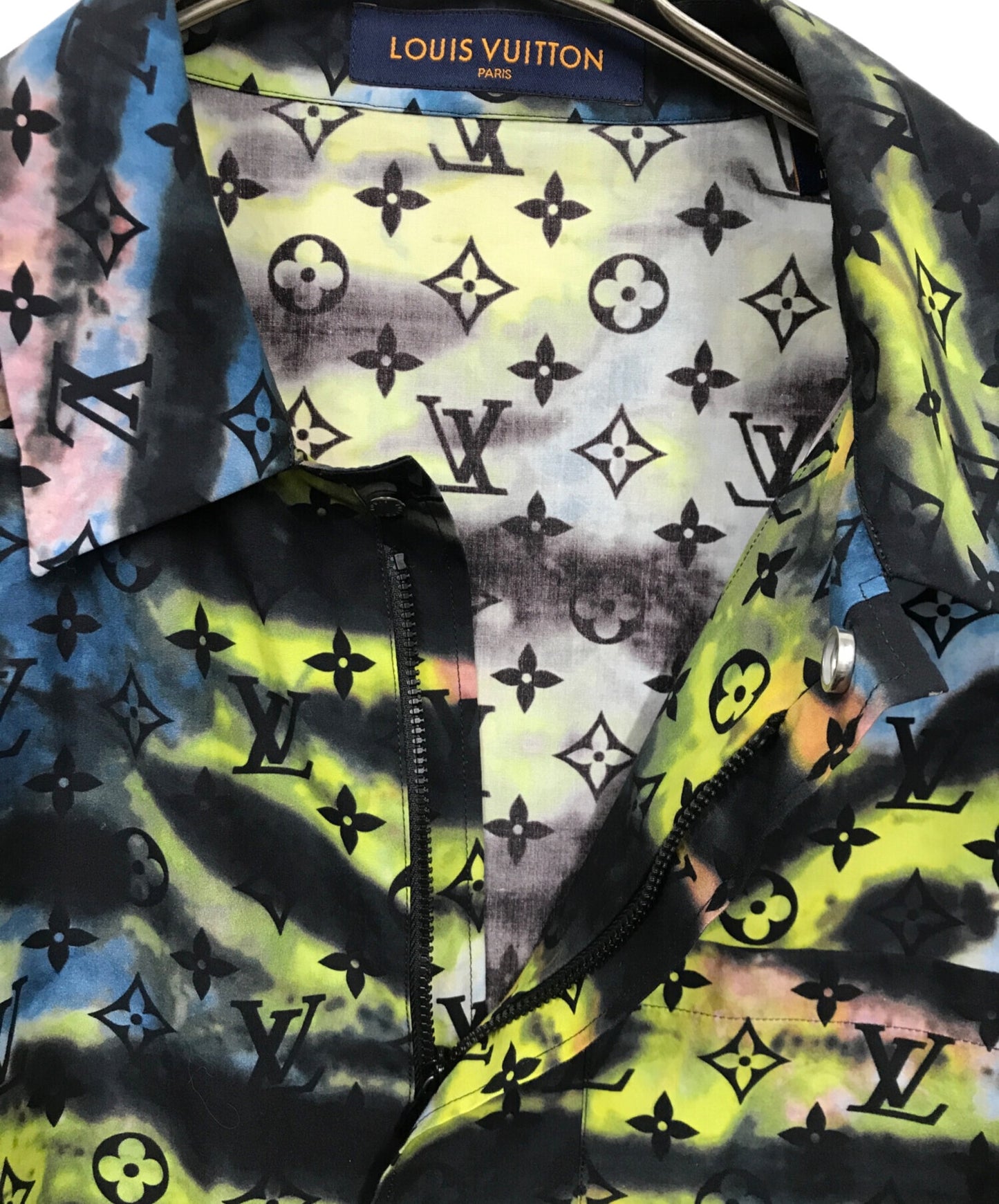 [Pre-owned] LOUIS VUITTON Tie-dye monogram shirt RM2129 H99 HLS30W