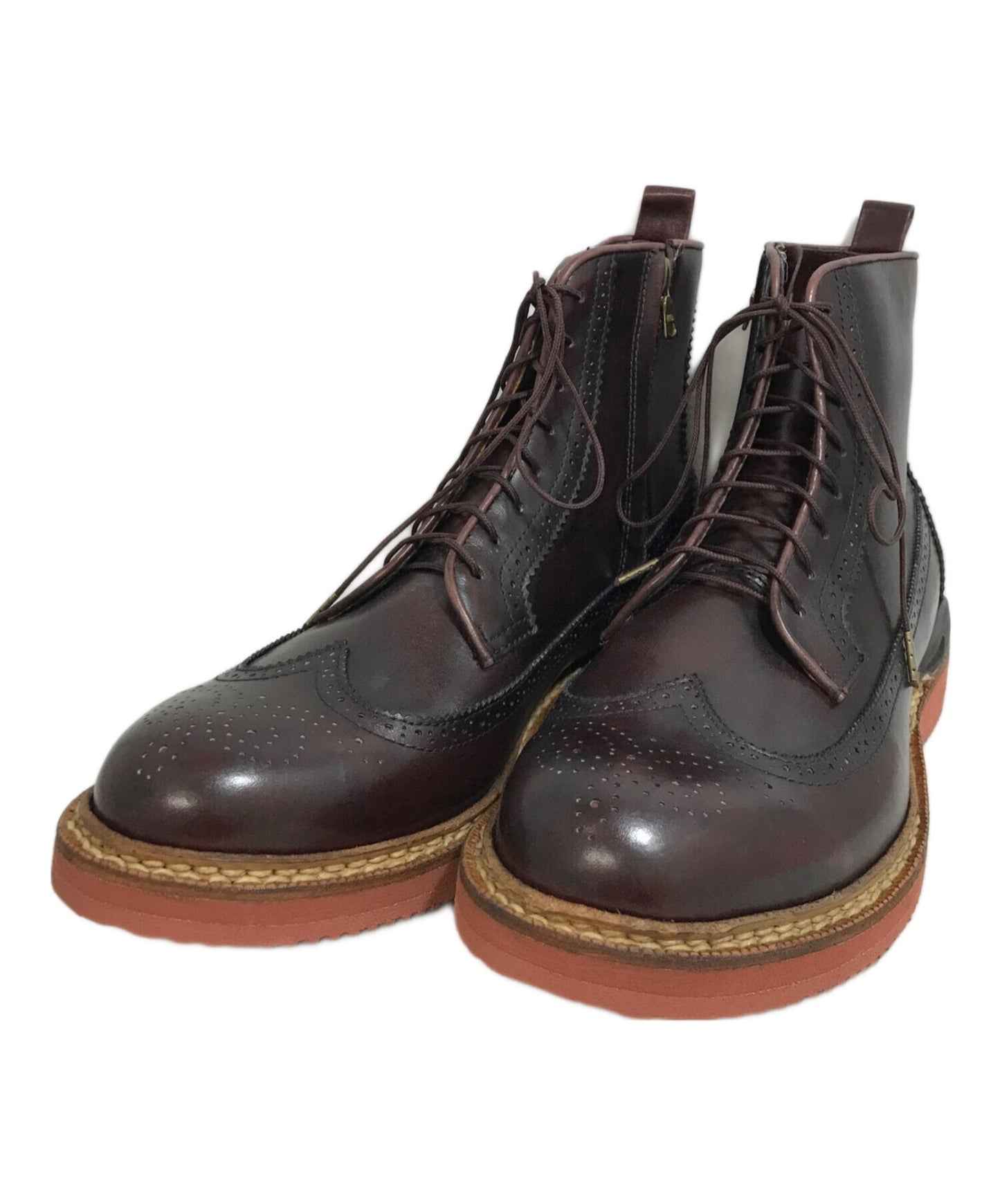 [Pre-owned] VISVIM PATRICIAN MID-FOLK BURGUNDY