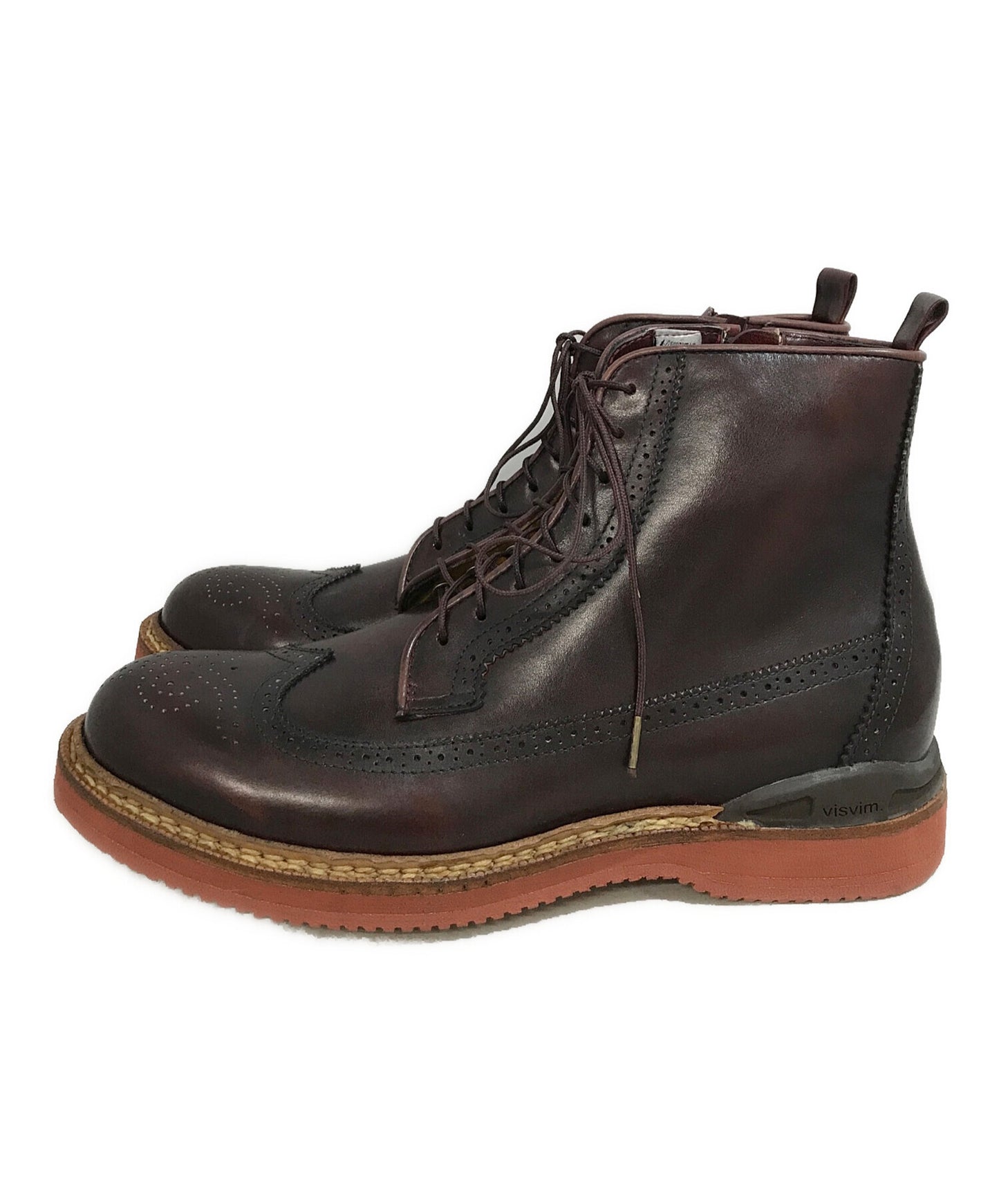 [Pre-owned] VISVIM PATRICIAN MID-FOLK BURGUNDY