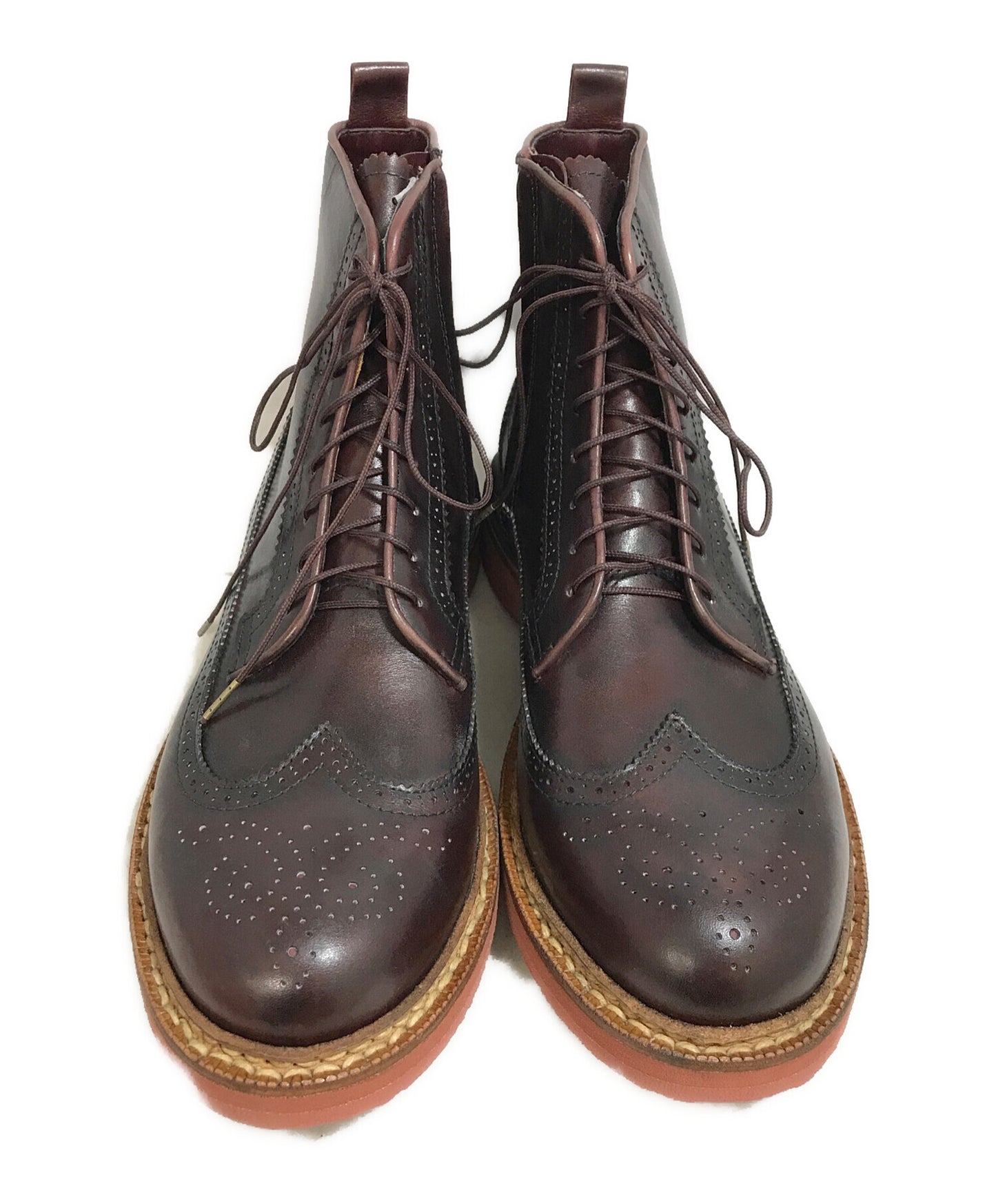 [Pre-owned] VISVIM PATRICIAN MID-FOLK BURGUNDY