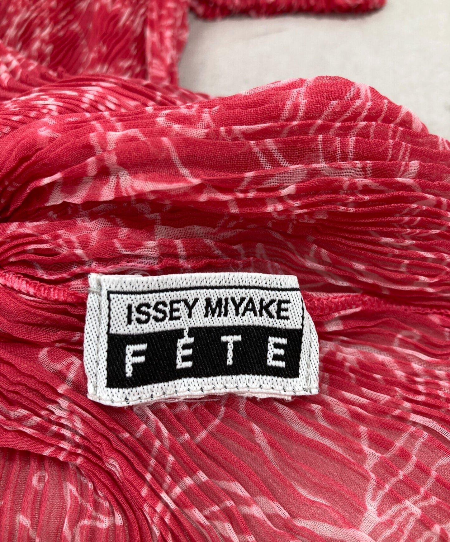 [Pre-owned] ISSEY MIYAKE FETE short-sleeved cut-and-sew