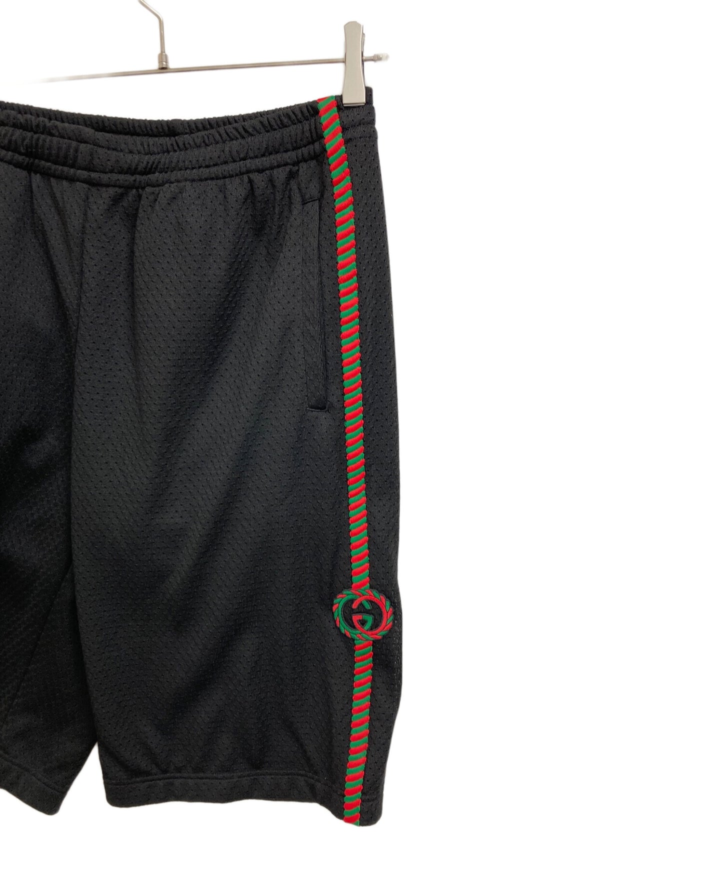 [Pre-owned] GUCCI Mesh half pants 600215 XJB1N