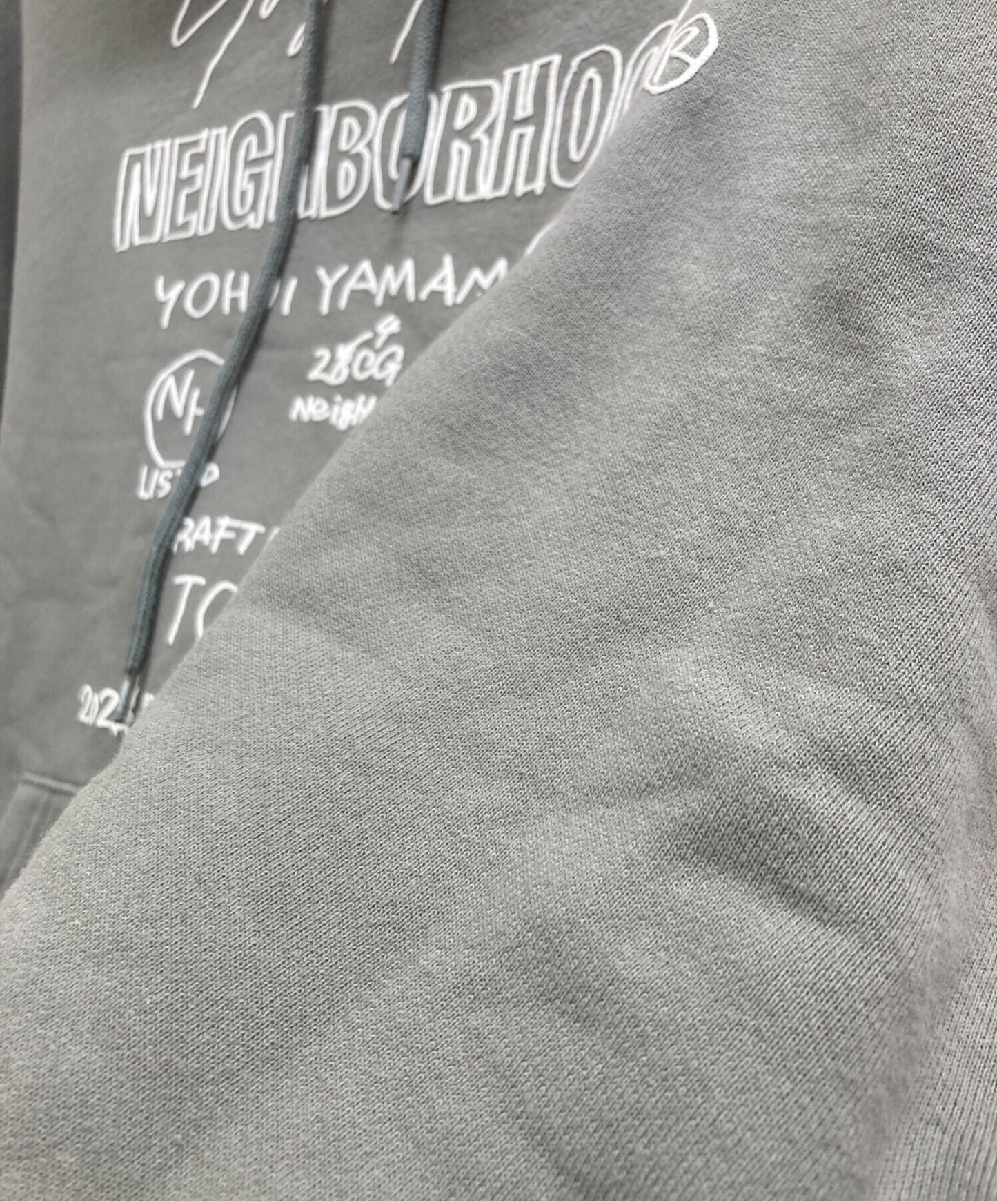 [Pre-owned] YOHJI YAMAMOTO hooded sweatshirt 232YAYYN-CSM01S