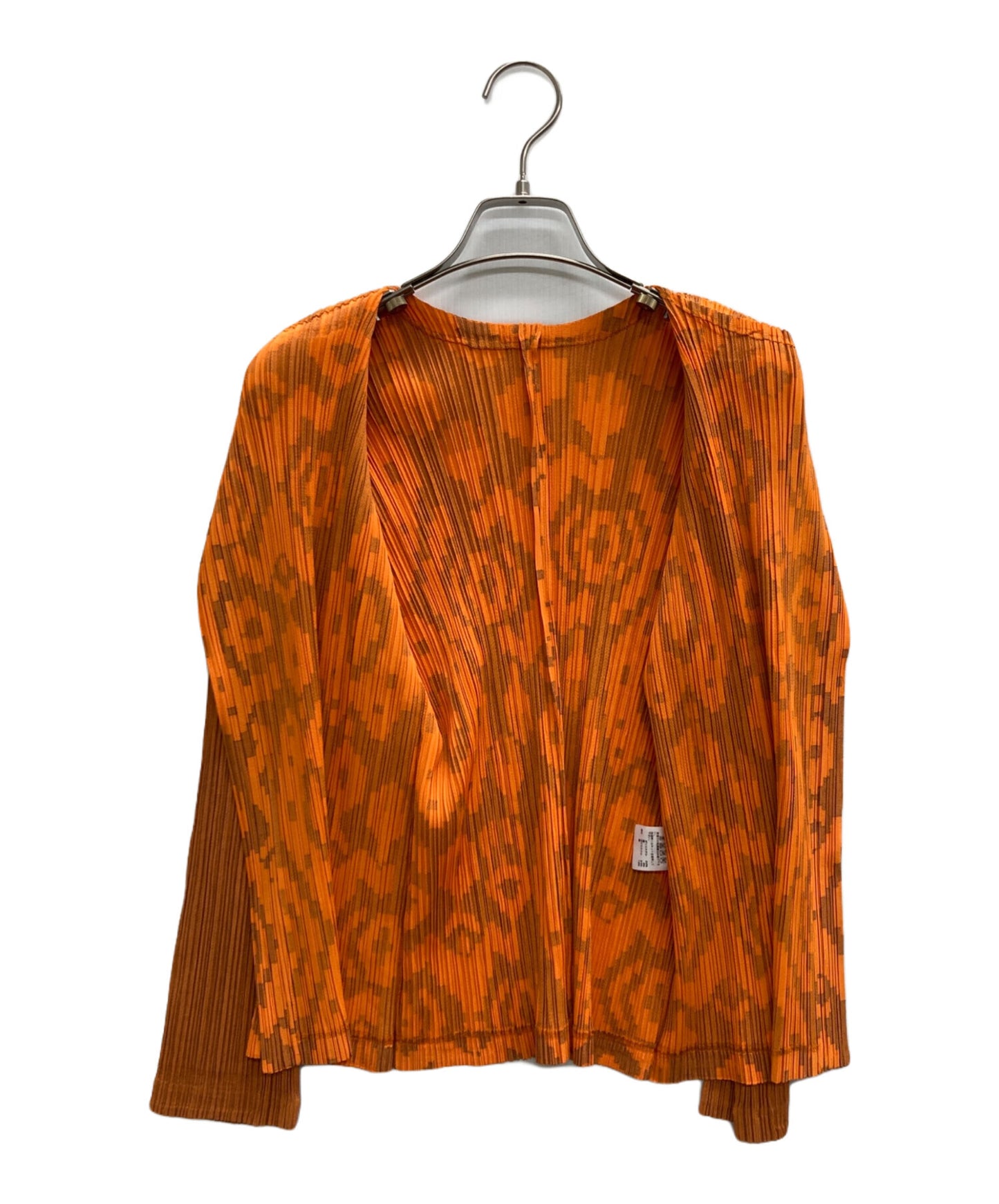 [Pre-owned] PLEATS PLEASE Geometric Pleated Cardigan PP51-J0534