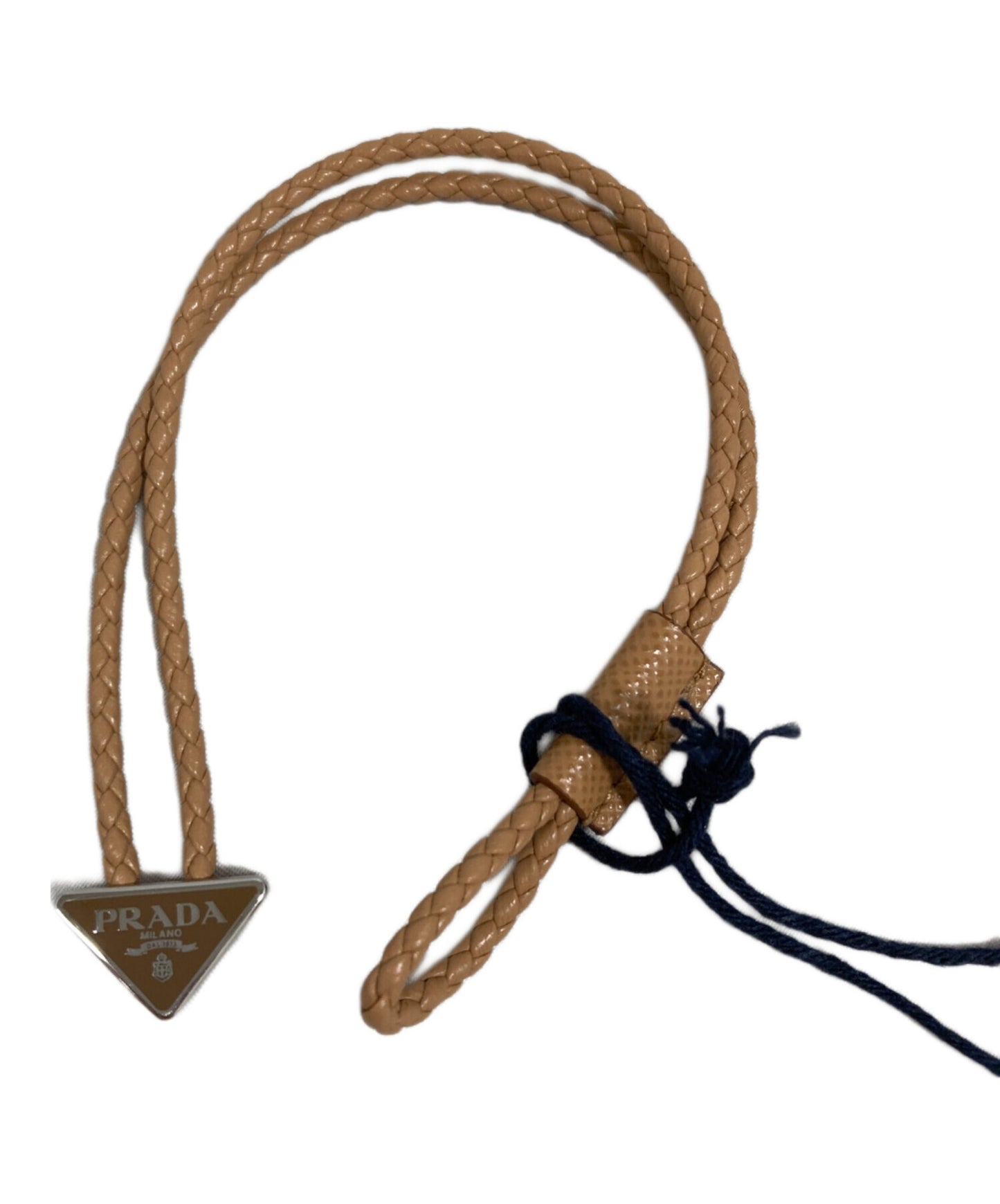 [Pre-owned] PRADA Nappa leather bracelet 2IB288