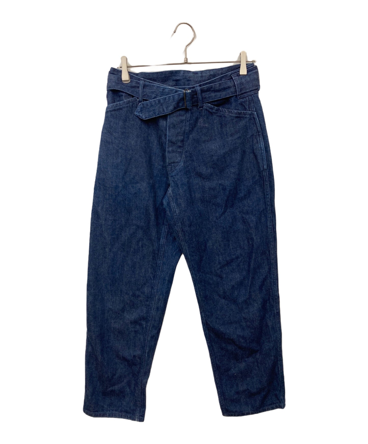 [Pre-owned] COMOLI Belted Denim Pants L03-03005